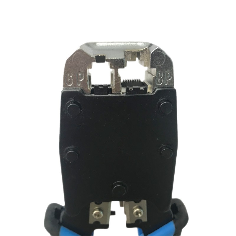 Kico 500R Modular Crimping Tool 8P8C/RJ-45 6P6C/RJ-12 6P4C/RJ-11 Connectors Plug for Cuts Strips and Crimps