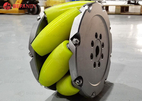 8 Inch 203mm Automated Guided Vehicles Used Mecanum Wheels