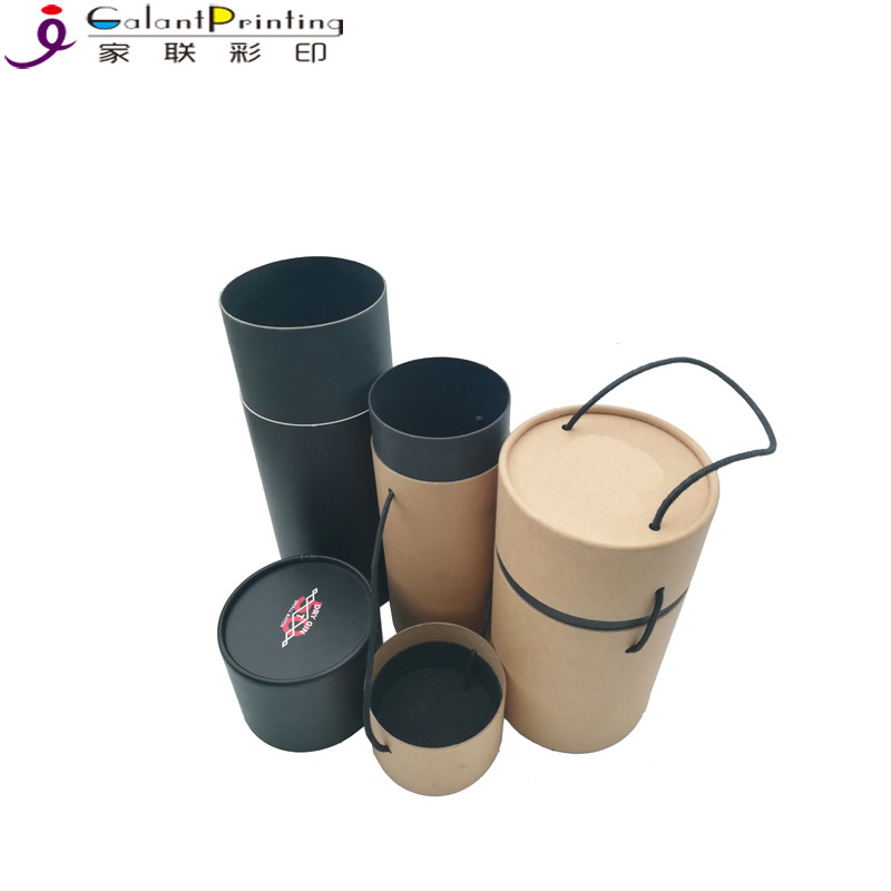 Cylinder Eco Friendly Tube Packaging Full Color Printing For Coffee Mug