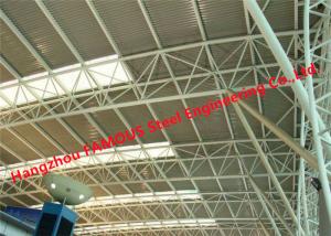 China ETFE PTFE Coated Stadium Membrane Structural Steel Fabric Roof Truss Canopy America Europe Standard wholesale
