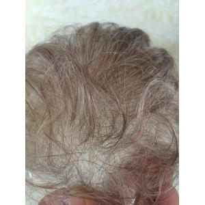 China Customizable Mens Real Hair Wigs Mens Blonde Wig Hand Tied wholesale