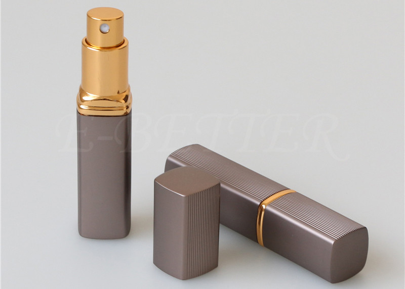 Men Square Refillable Travel Perfume Atomiser Spray 8ml Pocket Size