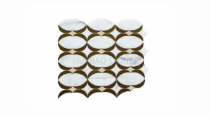 China Decorative Stone Mosaic Tiles Create Ornamental Accents Small Size Stable Non Porous wholesale