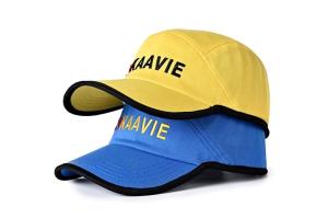 China Custom 6 Panel Outdoor Baseball Caps Polyester 58cm Black Ball Hat wholesale