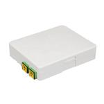 Small Desktop FTTH 2 Port ABS PC Fiber Optic Outlet Box