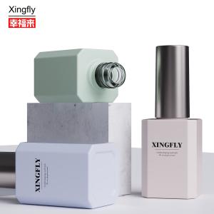China 15ml Nail Polish Bottle Gelish Nail Polish Gel Fingernail Polish Glass Bottle wholesale