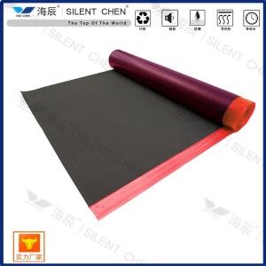 China 3mm EVA Acoustic Underlayment With Red PE Film Noise Reduction wholesale