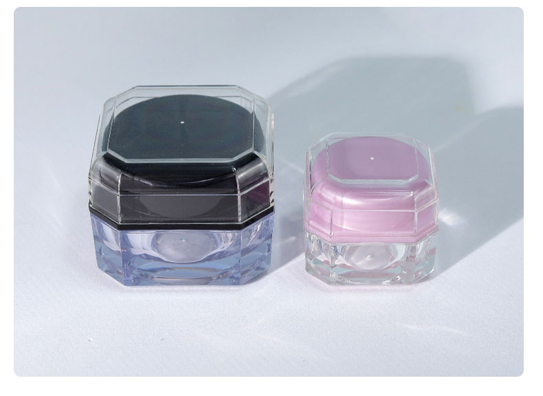 Customized Polypropylene Plastic Jars 8g 18g Face Cream Cosmetic Jar