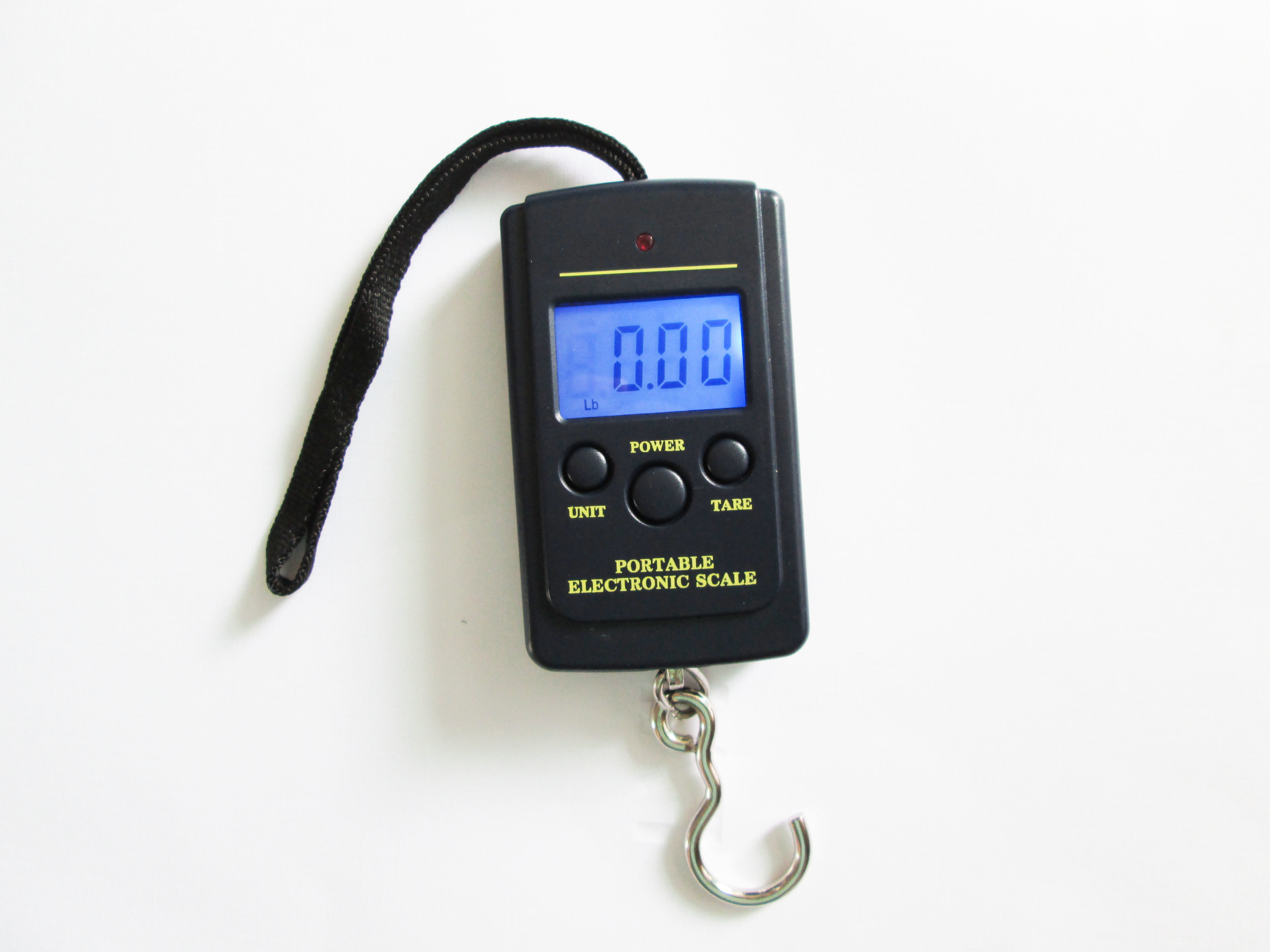 Dark Blue Portable Electronic Luggage Scale With Low Battery Indication