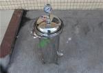 Φ230×410 SS304 Cartridge Filter Housing Capacity 500L-200000L
