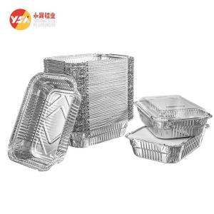 China Customizable Disposable Aluminum Foil Lunch Box For Restaurants wholesale