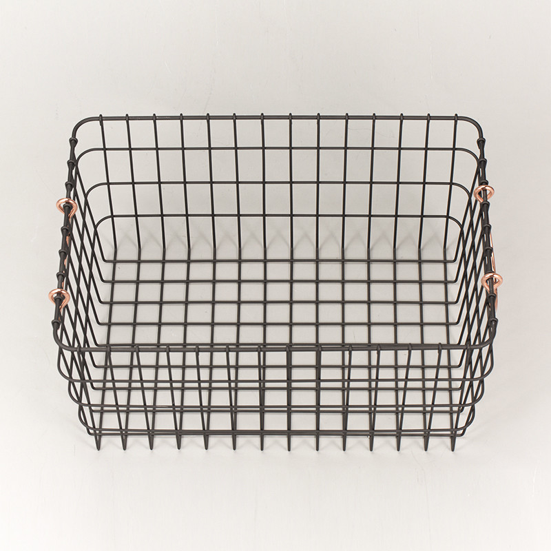 Multifunctional Household Bathroom Iron Wire Basket Organizer