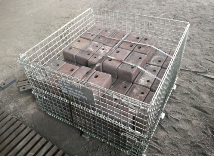 Hard Grinding Mill Pearlitic Cr-Mo Alloy Steel Wedge Bars HRC35-41