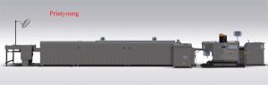 China PLC Control Card / Film Screen Printing Machines With Antistatic Blower wholesale
