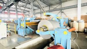 China Cold Rolled Steel Sheet Slitting Machine 2200mm Wilder Metal Slitter wholesale