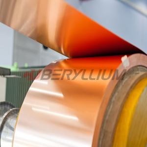 China Mill Hardened Alloy 174 Beryllium Copper Strip 0.05mm In Automotive Market wholesale
