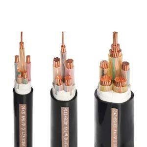 China Copper Conductor Insulated Power Cable Ul 83 Pvc Material wholesale
