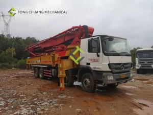 China In 2016 Sany Heavy Industry Mercedes-Benz Used Concrete Pump Truck 62 Meters wholesale