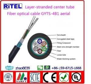 China Central loose tube layer-stranded fiber optic cable GYTA, GYTS, GYTY for outdoor duct and non-self supporting aerial wholesale