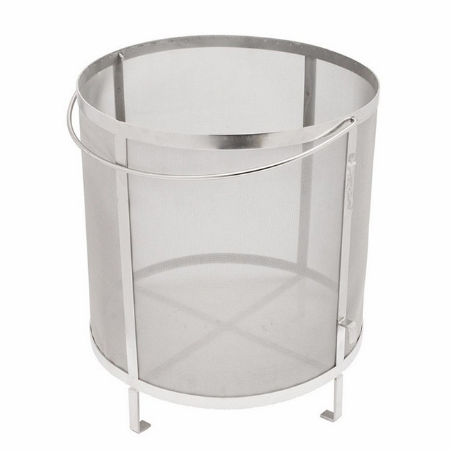 Corrosion Resistance Stainless Steel Mesh Filter Baskets For Beer Brewing