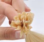 Professional Pure Indian Pre Bonded Hair Extensions Tangle Shed Free
