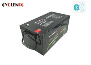 China Rechargeable Bluetooth Lithium Battery 24v 100ah High Efficient Charging wholesale