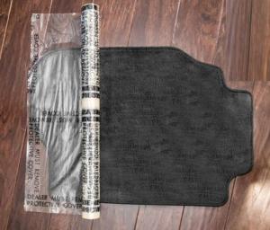 China 21inch*200foot Car Carpet Protector Auto Carpet Protection Film wholesale