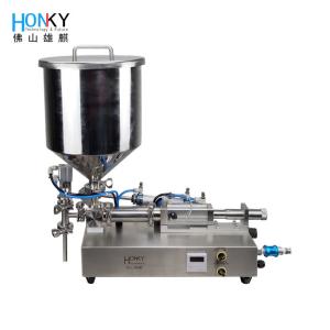 China Desktop SS316 Automatic Paste Filling Machine For Cosmetic Lotion wholesale