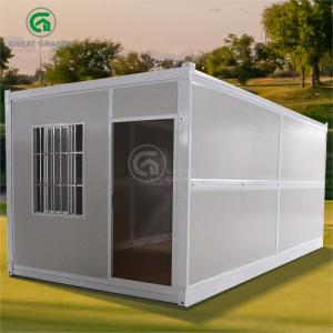 China Frame Galvanized Steel Foldable Prefab Shipping Container Homes Save Shipping Costs Supplier wholesale