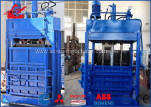 China Heavy Duty 63 Ton Vertical Clothes Baler Machine , Stable Running Cardboard Bundler Machine wholesale