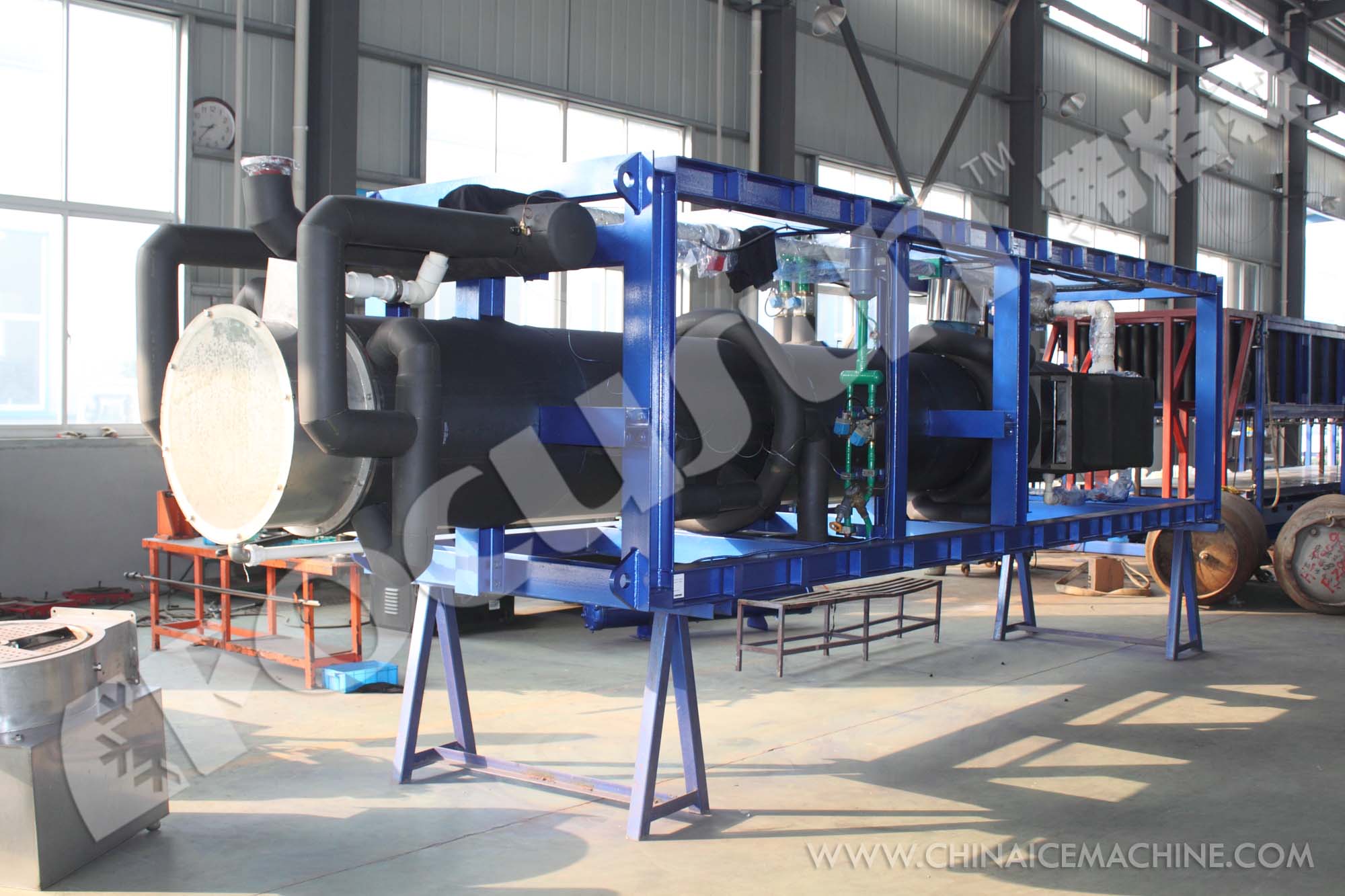 Focusun 1T 2T 5T 10T 15T 20T 25T 30T Automatic Tube Ice Making Machine for Industrial
