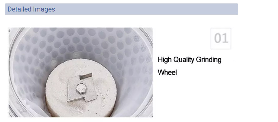 Stainless Steel Soybean Milk Extractor Soybean Grinder Soymilk Maker Only Grinding Soybean Milk Function