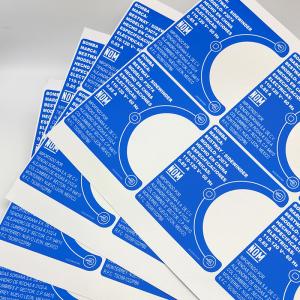 China Weatherproof Household Essentials Labels Kiss Cut Matte BOPP Film wholesale