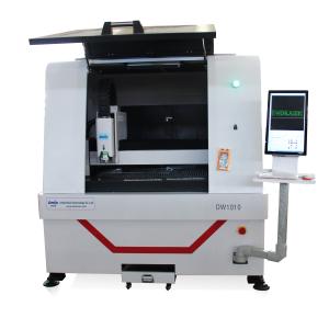 China Closed Type CNC 1kw Fiber Laser Cutter With Cover 1300x900mm wholesale
