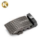 KML Carving Metal Duty Belt Buckle , 35MM Custom Metal Belt Buckle