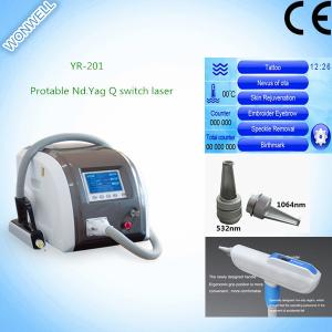 China protable Q.switch Nd.yag laser machine for tattoo removal wholesale