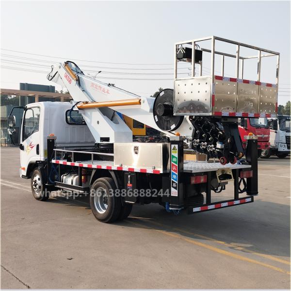 Export FAW 30m High Altitude Truck Aerial Work Vehicle Bucket Truck