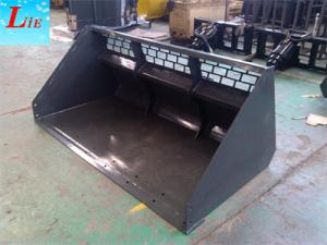China skid steer snow bucket attachment wholesale
