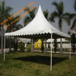 Outdoor UV Resistance Fireproof 4x4m Powder Coated Steel Party Event Pagoda Tent
