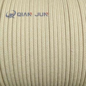 China High Strength Aramid Fiber Tape 5.5*5.5mm Aramid Kevlar ropes wholesale