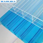 Large Polycarbonate Film Greenhouse / Multi Span Greenhouse Multi Functional
