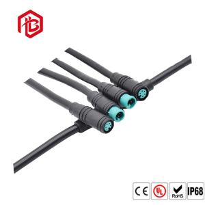 China Bett M6 Mini Waterproof Connector IP65 Male Female For Bike / Light wholesale