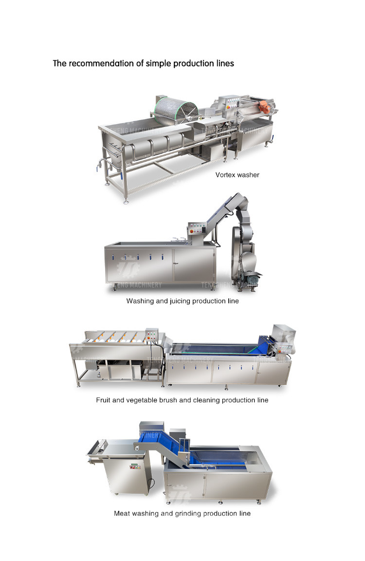 2.25kw 1000kg/h Vegetable Cutter Potato Slicer Machine