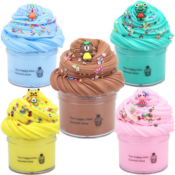 Quality Girls Stress Relief Fidget Toys PVA Butter Slime Kit 100ml for sale