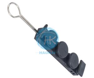 China FTTH J S Hook Fitting Tension Clamp Drop Cable Stainless Steel Anchor Clamp wholesale