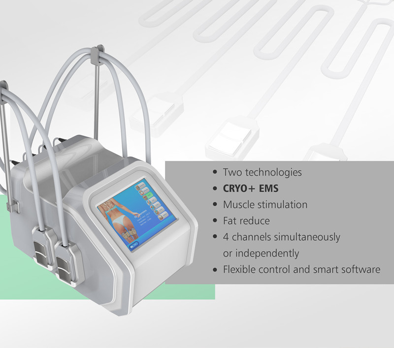 Cryolipolysis Fat Freezing Machine Cellulite Treatment Machine With Muscle Stimulate Function