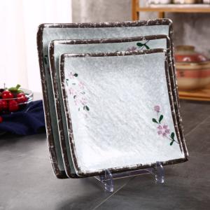 China Stackable Melamine Dinner Plates for Hospitality Requirements wholesale