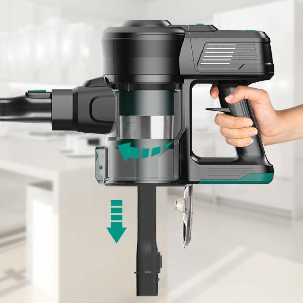 Handheld Cordless Vacuum Cleaner Powerful Suction 2 In 1 Cordless For Hard Floor