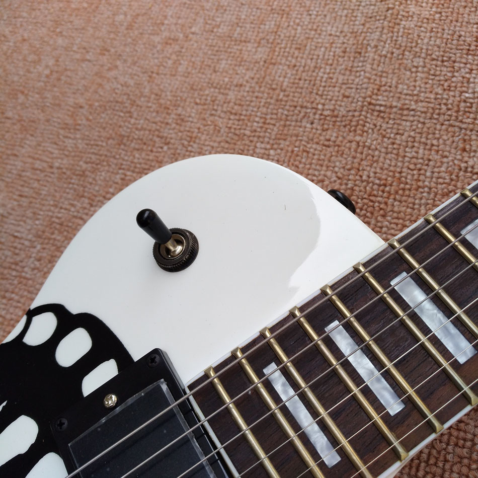 New style high-quality custom LP electric guitar, skeleton Black hardware Rosewood Fingerboard LP electric guitar, free