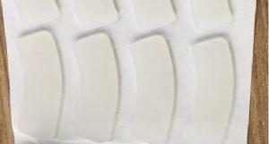 China Bluetooth Earphone Translucent Silicone Rubber Pad 0.05mm Thick wholesale